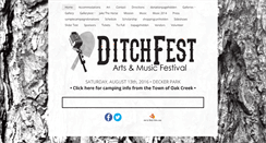 Desktop Screenshot of ditchfestoc.com